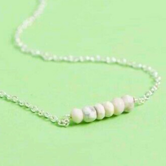 Kris Nations Jewelry - Kris Nations Howlite Mystic Bar Necklace